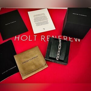 David Yurman Madison Chain Bracelet In Sterling Silver, 8.5mm (Retail $650)